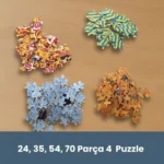 Hot Wheels 4 in 1 Puzzle Seti - Görsel 3