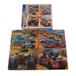 Hot Wheels 4 in 1 Puzzle Seti - Görsel 5