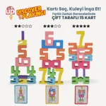 Montessori Ahşap Sayı Blokları – Okul Öncesi Eğitici Matematik Oyuncağı, STEM, Motor ve Zeka Gelişim - Görsel 5