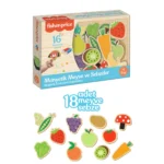 Fisher Price 16 Parça Mıknatıslı Meyve ve Sebzeler Seti