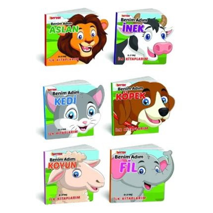 Benim Adım Hayvanlar - İlk Kitaplarım Seti