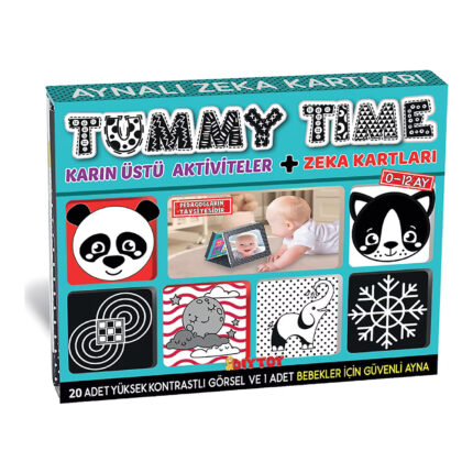 Tummy Time Aynalı Zeka Kartları
