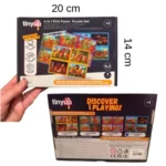 4 in 1 Eva Foam Puzzle Set - Arabalar - Görsel 4