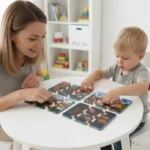 4 in 1 Eva Foam Puzzle Set - Arabalar - Görsel 7