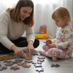 4 in 1 Eva Foam Puzzle Set - Safari - Görsel 3